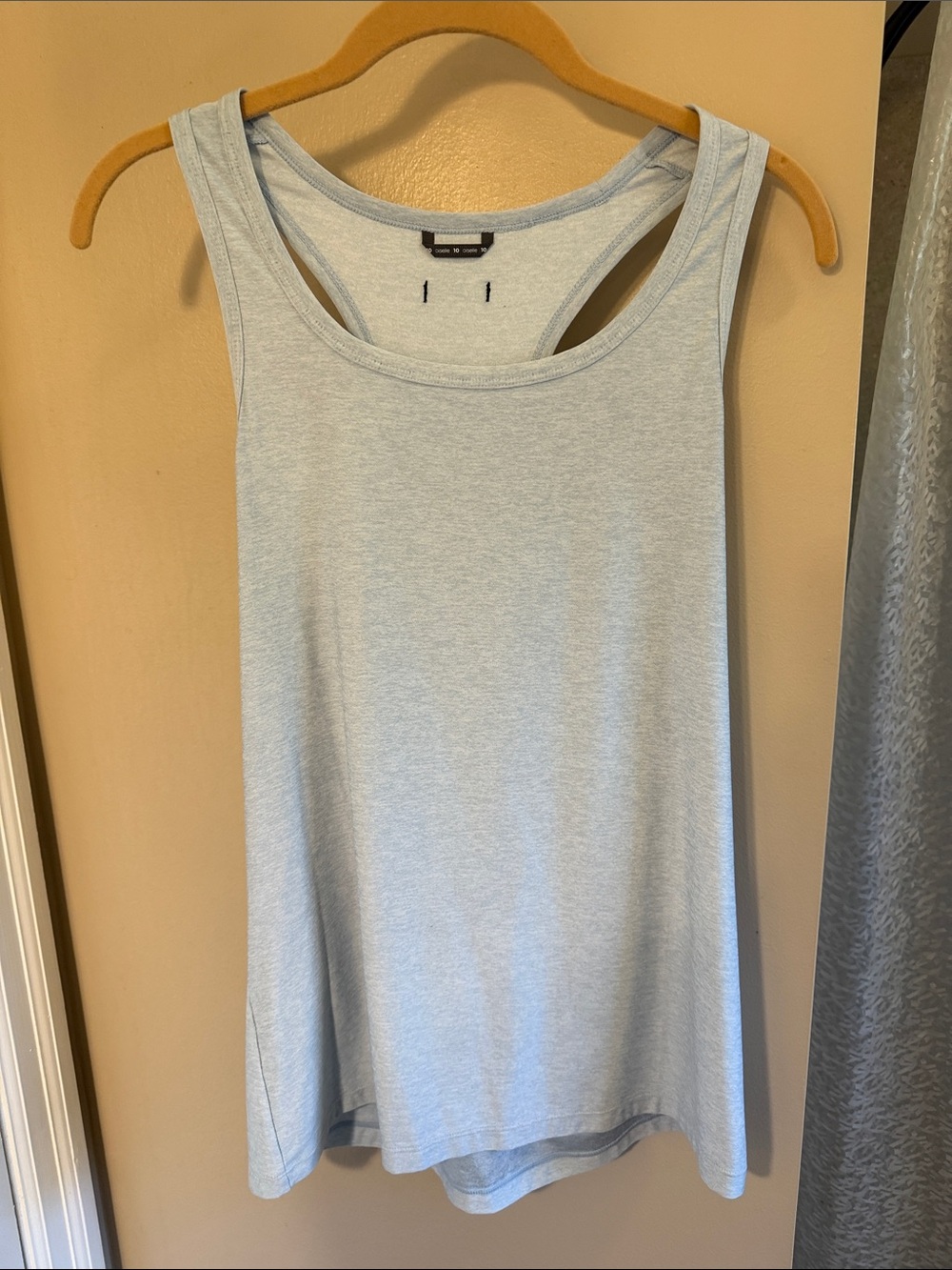 oiselle Light Blue Racerback Tank